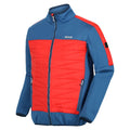 Dynasty Blue-Fiery Red - Lifestyle - Regatta Mens Clumber II Hybrid Insulated Jacket