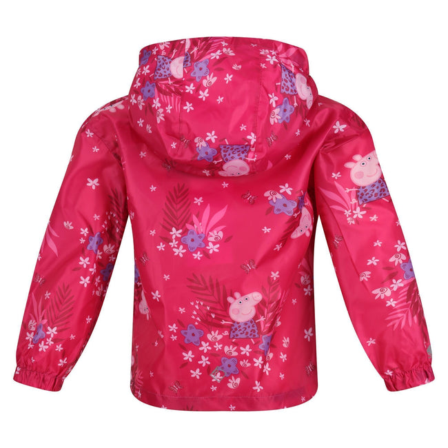 Childrens packaway store waterproof jacket