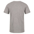 Silver Grey - Pack Shot - Regatta Mens Cline VI Marl Cotton T-Shirt