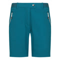 Moroccan Blue - Front - Regatta Womens-Ladies Mountain II Shorts