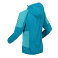 Enamel-Turquoise - Side - Regatta Womens-Ladies Tarvos IV Softshell Jacket