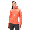 Neon Peach-Fusion Coral - Side - Regatta Womens-Ladies Tarvos IV Softshell Jacket