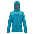 Enamel-Turquoise - Front - Regatta Womens-Ladies Tarvos IV Softshell Jacket