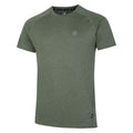 Lilypad Green - Side - Dare 2B Mens Persist Marl T-Shirt