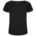 Black - Close up - Dare 2B Womens-Ladies Crystallize Active T-Shirt