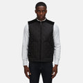 Black - Side - Regatta Mens Moreton Quilted Body Warmer