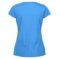 Sonic Blue - Pack Shot - Regatta Womens-Ladies Breezed II Mountain T-Shirt