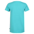 Turquoise - Back - Regatta Womens-Ladies Filandra VI Stripe T-Shirt