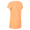 Papaya - Close up - Regatta Womens-Ladies Breezed II Sunset T-Shirt