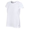 White - Close up - Regatta Womens-Ladies Jaelynn T-Shirt