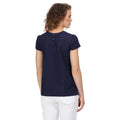 Navy - Side - Regatta Womens-Ladies Jaelynn T-Shirt