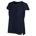 Navy - Close up - Regatta Womens-Ladies Jaelynn T-Shirt