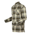 Dark Khaki-Moonstruck - Side - Regatta Mens Thamos Checked Long-Sleeved Shirt