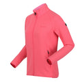 Tropical Pink - Side - Regatta Womens-Ladies Nevona Soft Shell Jacket