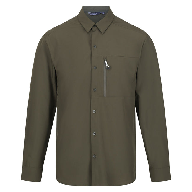 Regatta Mens Highton Long-Sleeved Shirt | Discounts on great Brands