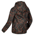 Grape Leaf - Pack Shot - Regatta Childrens-Kids Catkin Camo Waterproof Jacket