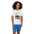 White - Side - Regatta Childrens-Kids Bosley V Urban City T-Shirt