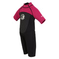 Black Duchess-White - Side - Regatta Childrens-Kids Shorty Wetsuit