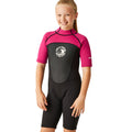 Black Duchess-White - Lifestyle - Regatta Childrens-Kids Shorty Wetsuit