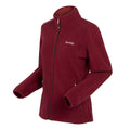 Rumba Red - Side - Regatta Womens-Ladies Floreo IV Full Zip Fleece Jacket