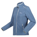 Coronet Blue-White - Side - Regatta Womens-Ladies Floreo IV Full Zip Fleece Jacket