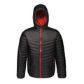 Black-Red - Front - Regatta Mens Firedown Padded Jacket