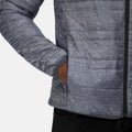 Grey - Lifestyle - Regatta Mens Firedown Padded Jacket