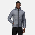 Grey - Pack Shot - Regatta Mens Firedown Padded Jacket