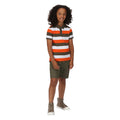 Grape Leaf - Pack Shot - Regatta Childrens-Kids Alber Ottoman Shorts