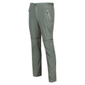 Agave Green - Side - Regatta Mens Mountain Zip-Off Trousers