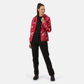 Wild Plum - Back - Regatta Womens-Ladies Serenton Brush Stroke Waterproof Jacket