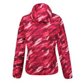 Wild Plum - Pack Shot - Regatta Womens-Ladies Serenton Brush Stroke Waterproof Jacket