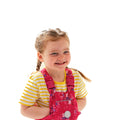 Pink Fusion - Pack Shot - Regatta Childrens-Kids Muddy Puddle Peppa Pig Floral Dungarees