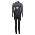 Dark Grey-Black - Front - Regatta Womens-Ladies Wetsuit