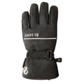 Black - Front - Dare 2B Childrens-Kids Restart Ski Gloves