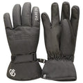 Black - Front - Dare 2B Childrens-Kids Zippy Ski Gloves