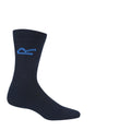 Navy - Front - Regatta Great Outdoors Mens Loop Thermal Socks (Pack Of 5)