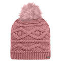 Dusty Rose - Back - Dare 2B Womens-Ladies Remind II Bobble Beanie