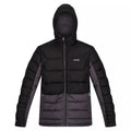 Black-Dark Grey - Front - Regatta Mens Nevado VI Padded Jacket