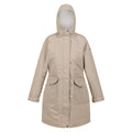 Barleycorn-Light Vanilla - Front - Regatta Womens-Ladies Romine Waterproof Parka