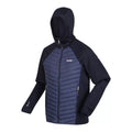 Navy - Side - Regatta Mens Andreson VII Hybrid Lightweight Padded Jacket