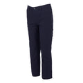 Navy - Side - Regatta Childrens-Kids Highton Trousers