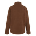 Dark Brown-Black - Back - Regatta Mens Garrian II Full Zip Fleece Jacket