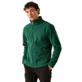 Rainforest-Black - Side - Regatta Mens Garrian II Full Zip Fleece Jacket