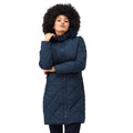 Navy - Lifestyle - Regatta Womens-Ladies Fritha II Insulated Parka