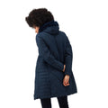 Navy - Pack Shot - Regatta Womens-Ladies Fritha II Insulated Parka