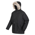 Black - Side - Regatta Mens Salinger III Parka