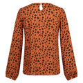 Copper Almond - Back - Regatta Womens-Ladies Hadria Animal Print Blouse