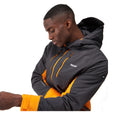 Ash-Orange Pepper - Lifestyle - Regatta Mens Highton III Stretch Padded Jacket