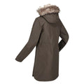 Dark Khaki - Lifestyle - Regatta Womens-Ladies Sabinka Faux Fur Trim Parka